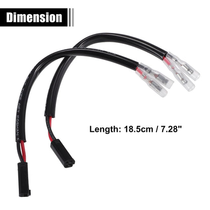 4 x Turn Signal Wiring Adapter Connectors for Suzuki