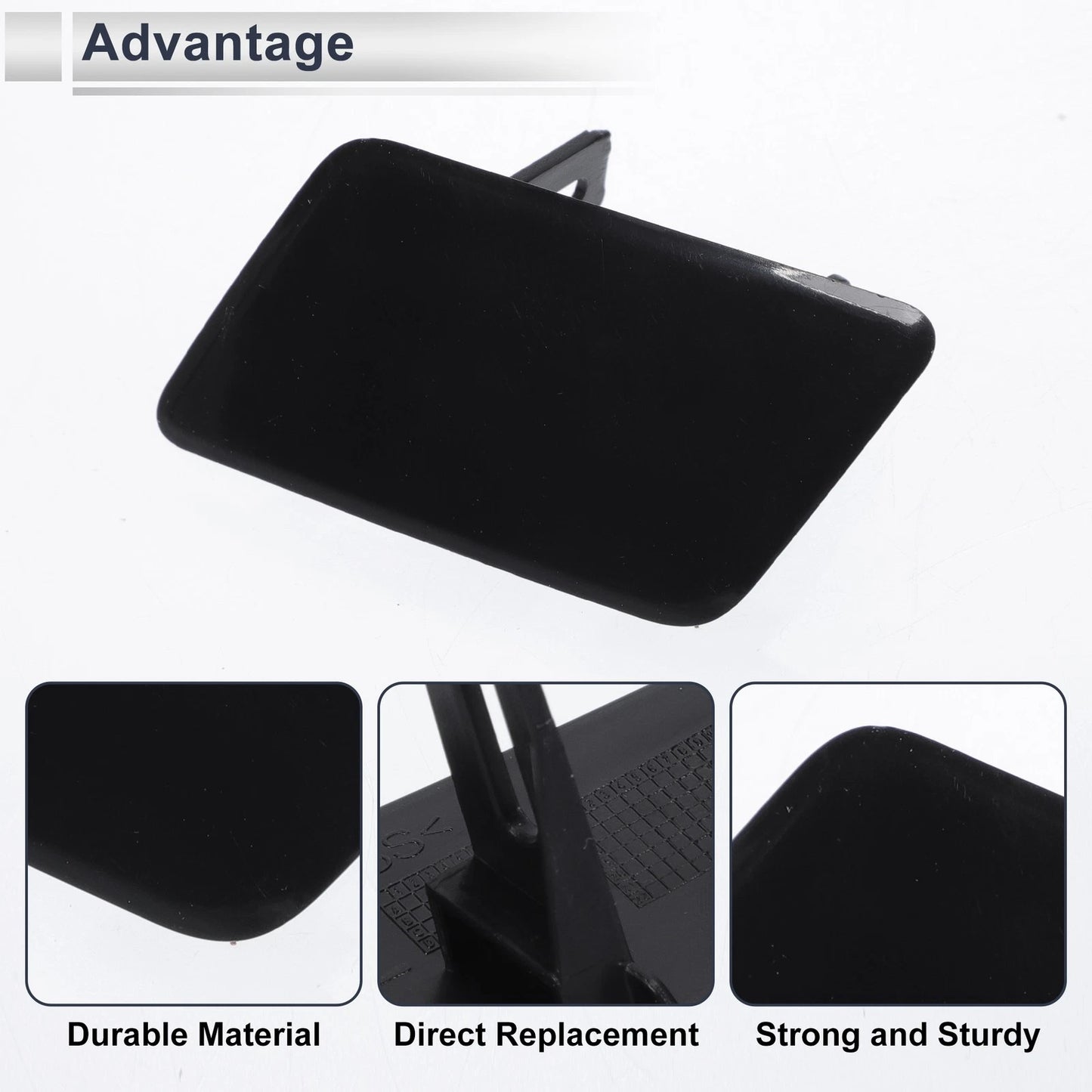 Front Left Bumper Headlight Washer Nozzle Cover for Land Rover