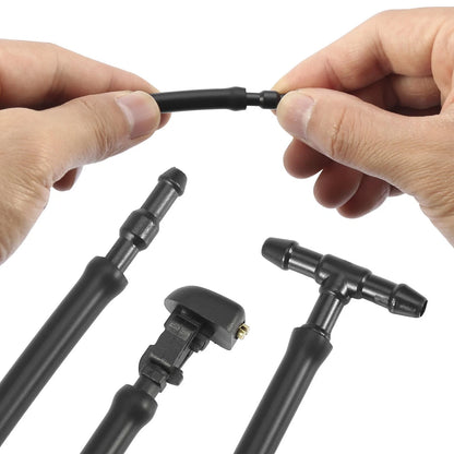 Windshield Wiper Fluid Squirter Nozzle Kit 2 x for Ford F150 (2004-2013)