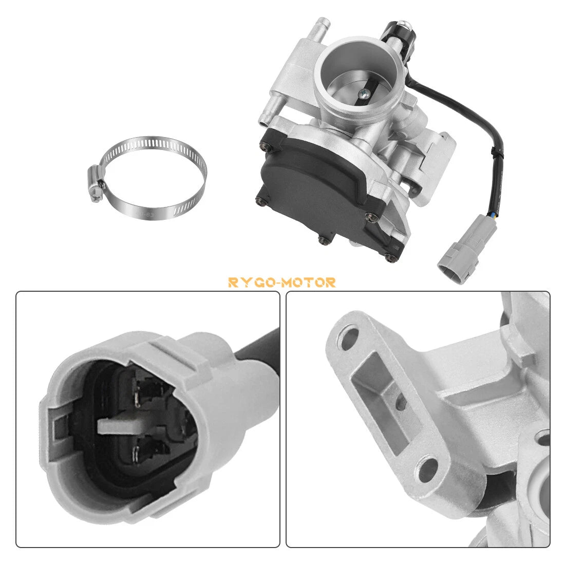 Throttle Body w/ Clamp for Polaris Ranger 700 RZR 800 Sportsman 700/800