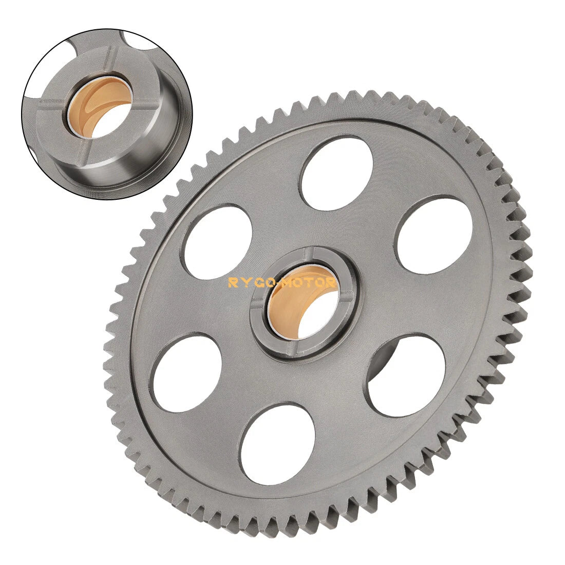 Starter Clutch One Way Gear Bearing W/Gasket for Yamaha Grizzly/Kodiak 400-450