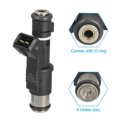 4 Pcs Petrol Fuel Injector Nozzle for Peugeot 406 2.2L (2000-2004)