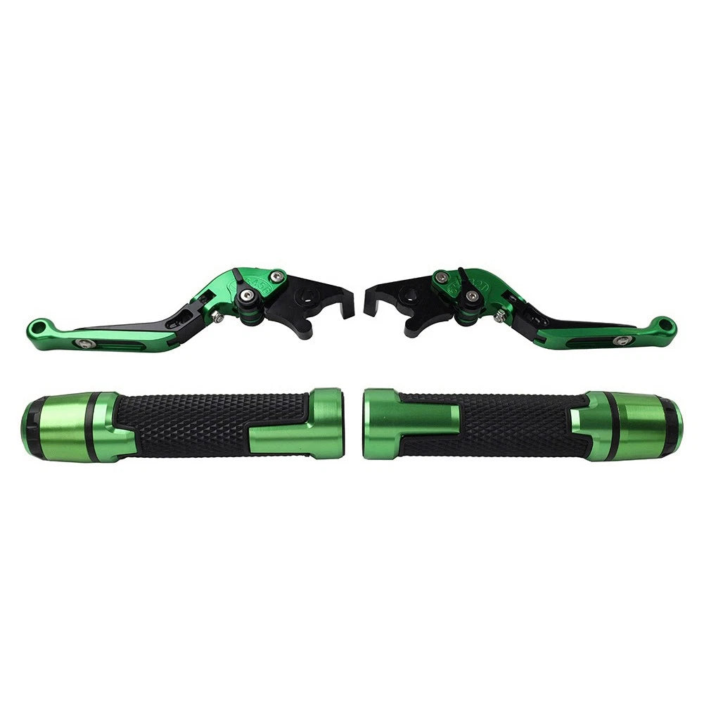 Folding Extendable Brake Clutch Levers Grip Set for Kawasaki ZX10R/SE (2016-2023)