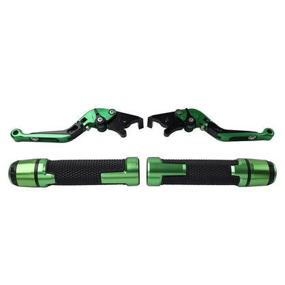 Folding Extendable Brake Clutch Levers Grip Set for Kawasaki ZX10R/SE (2016-2023)
