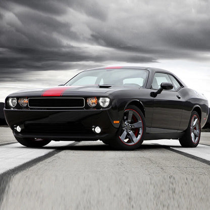 Carbon Fiber Interior Door Handle Bowl Trim for Dodge Challenger (2008-2014)