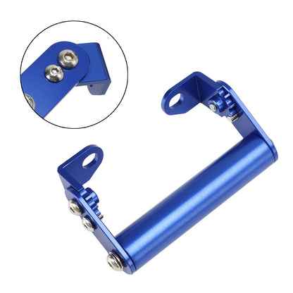 22mm CNC Blue Phone Holder for Motorcycle