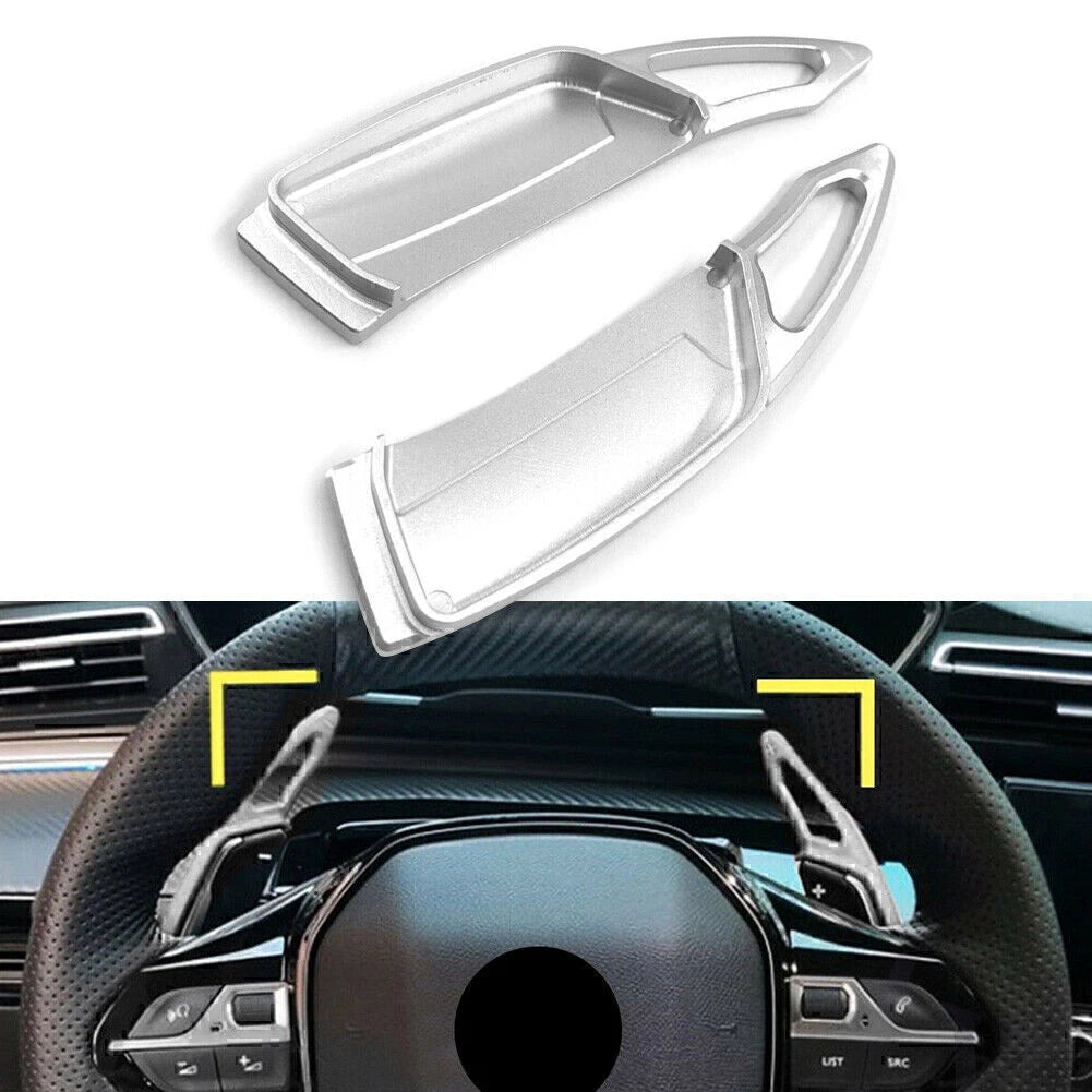 Steering Wheel Paddle Shifter Extensions for Peugeot 3008 5008 GT (2017-2019)