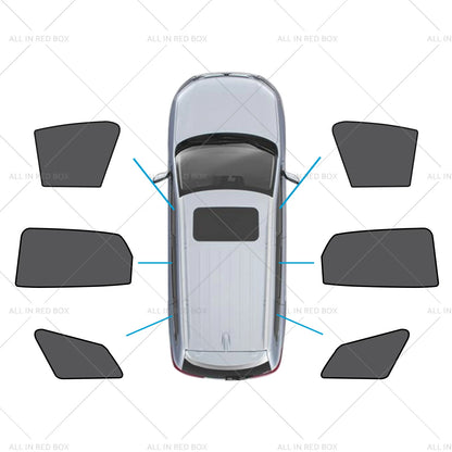 6 x Magnetic Mesh Sunshades for Kia Sportage (2021-2024)