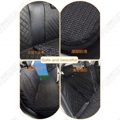 Waterproof Pet Mat Rear Seat Cover for Car SUV Dog Cat Non-Slip (X1)