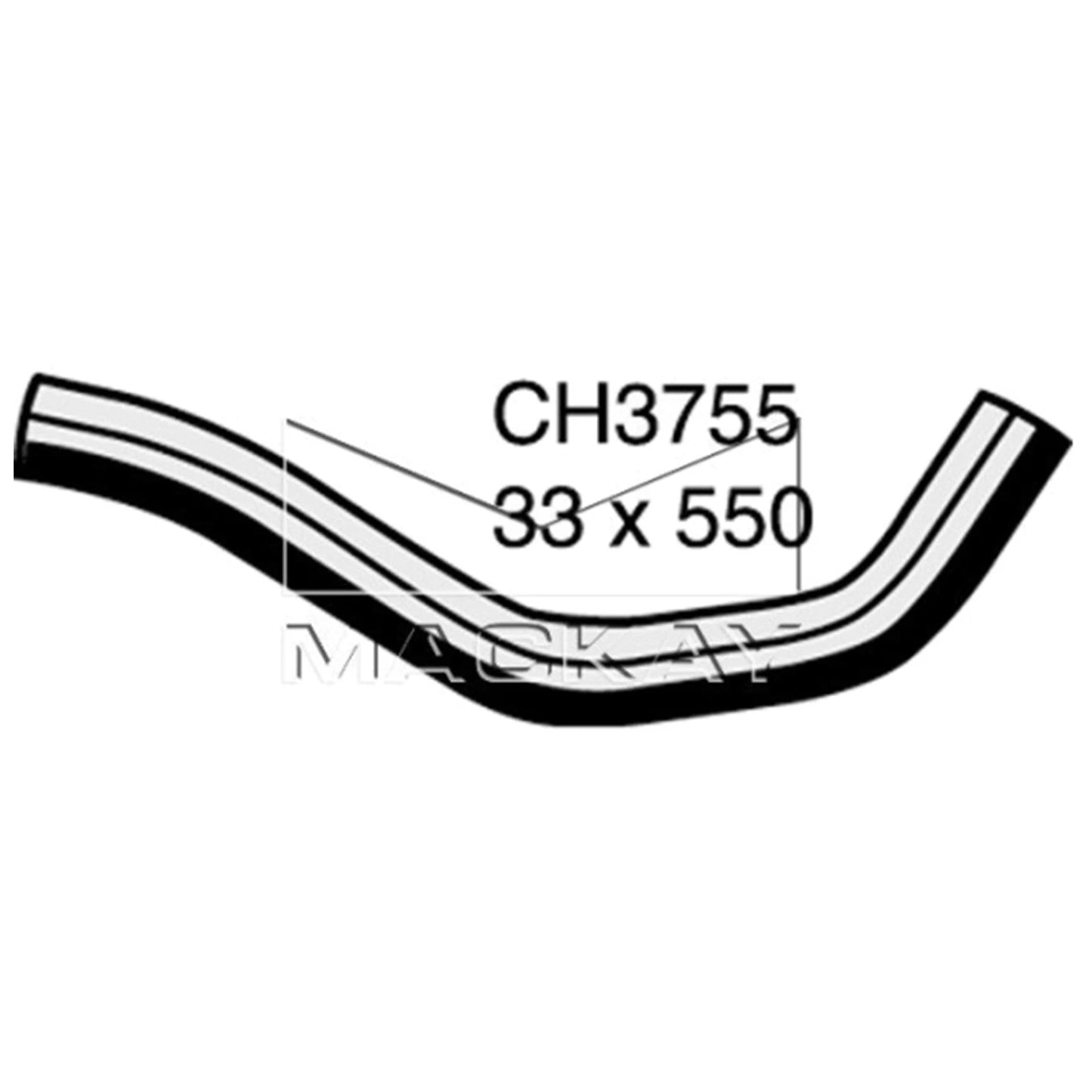 Lower Radiator Hose for Toyota FJ Cruiser GSJ15 V6 4.0L 2011-2016