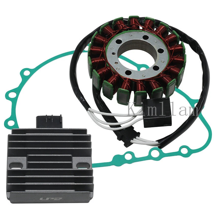 Stator Coil, Regulator, Gasket for Kawasaki ZR750 Z750, ZR1000 Z1000 (07-12)