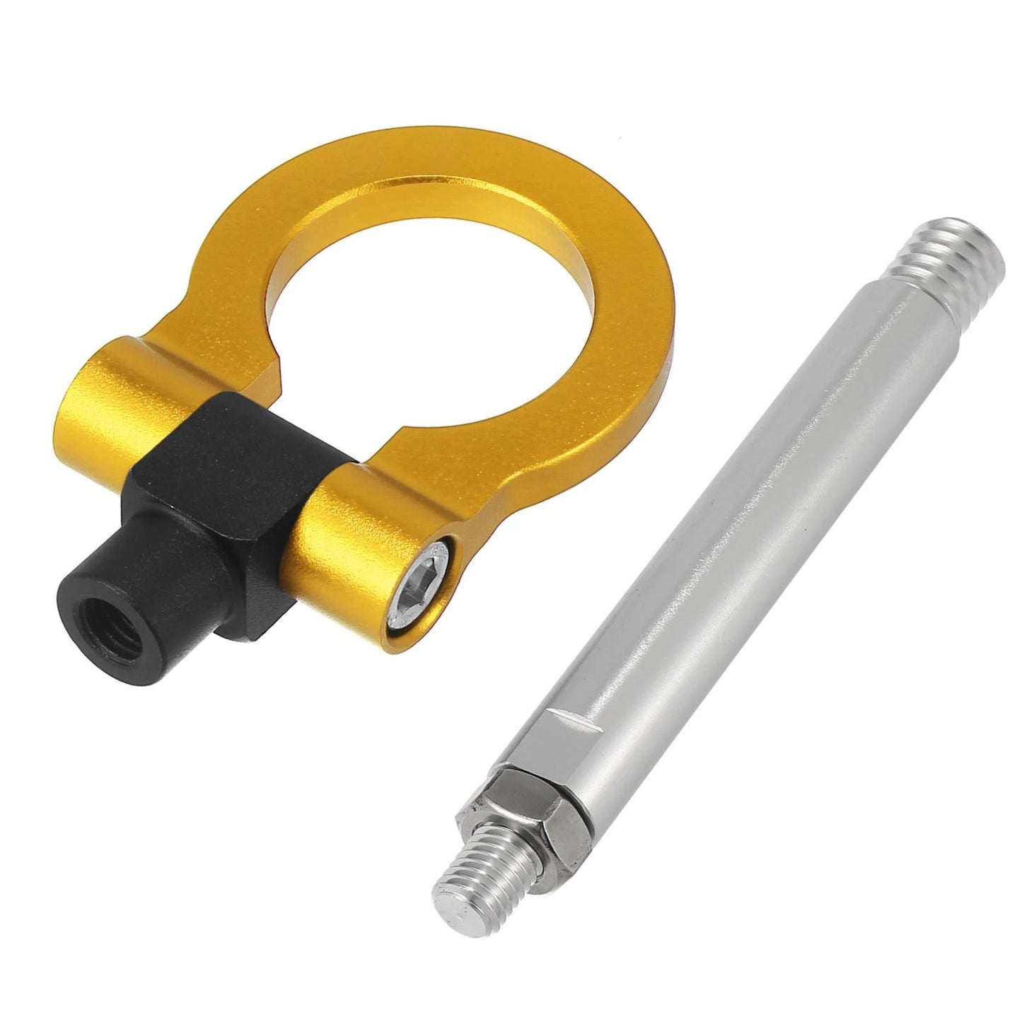 Gold Tone Round Bumper Tow Hook Screw for Lexus IS (2006-2013)