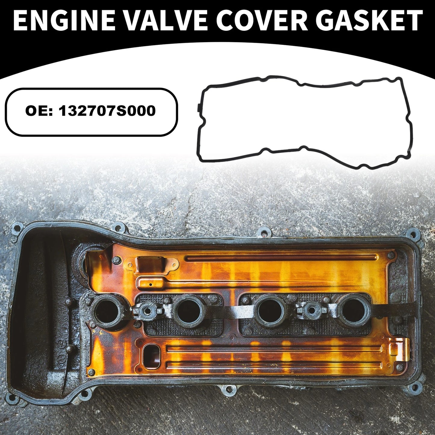 Valve Cover Gasket for Nissan NV 3500 S, SL, SV, PRO-4X (2012-2021)