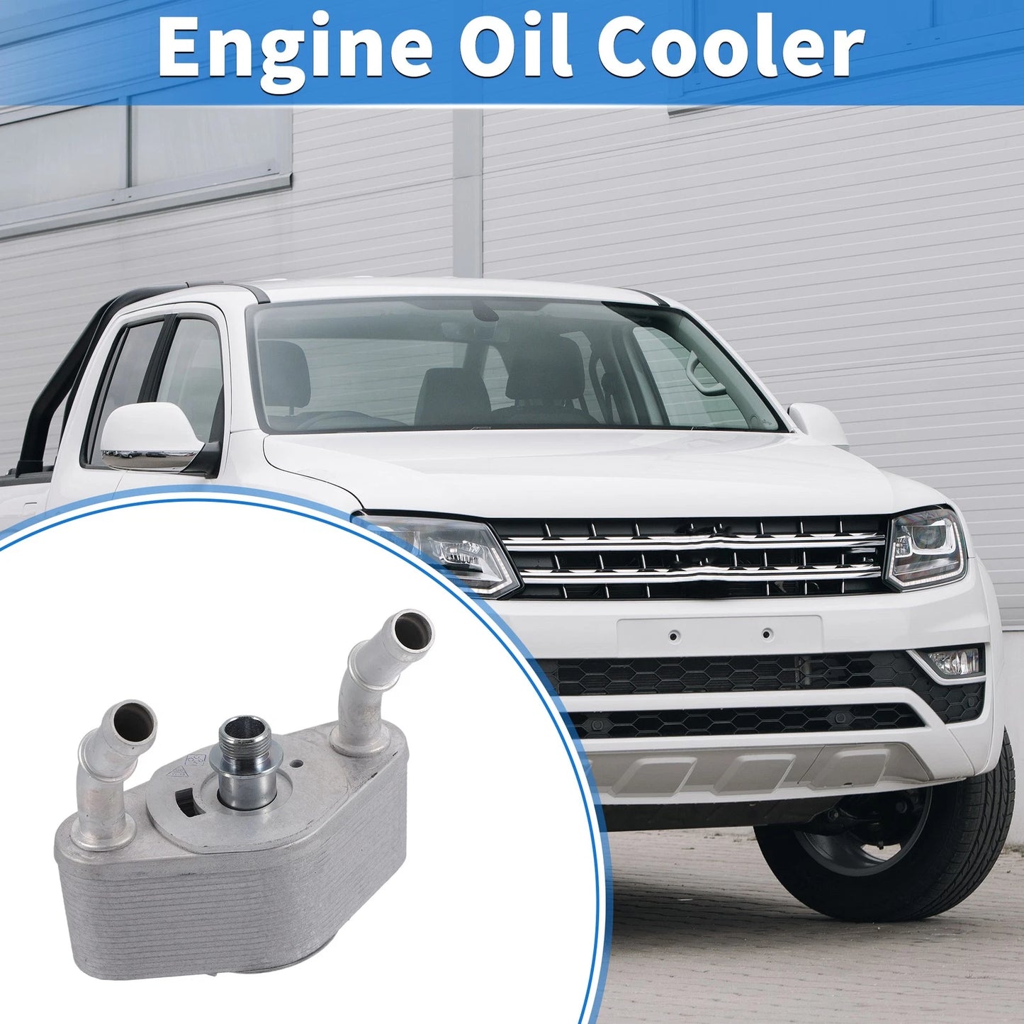 Engine Oil Cooler for Ford F-150 2011-2023 with Bolt