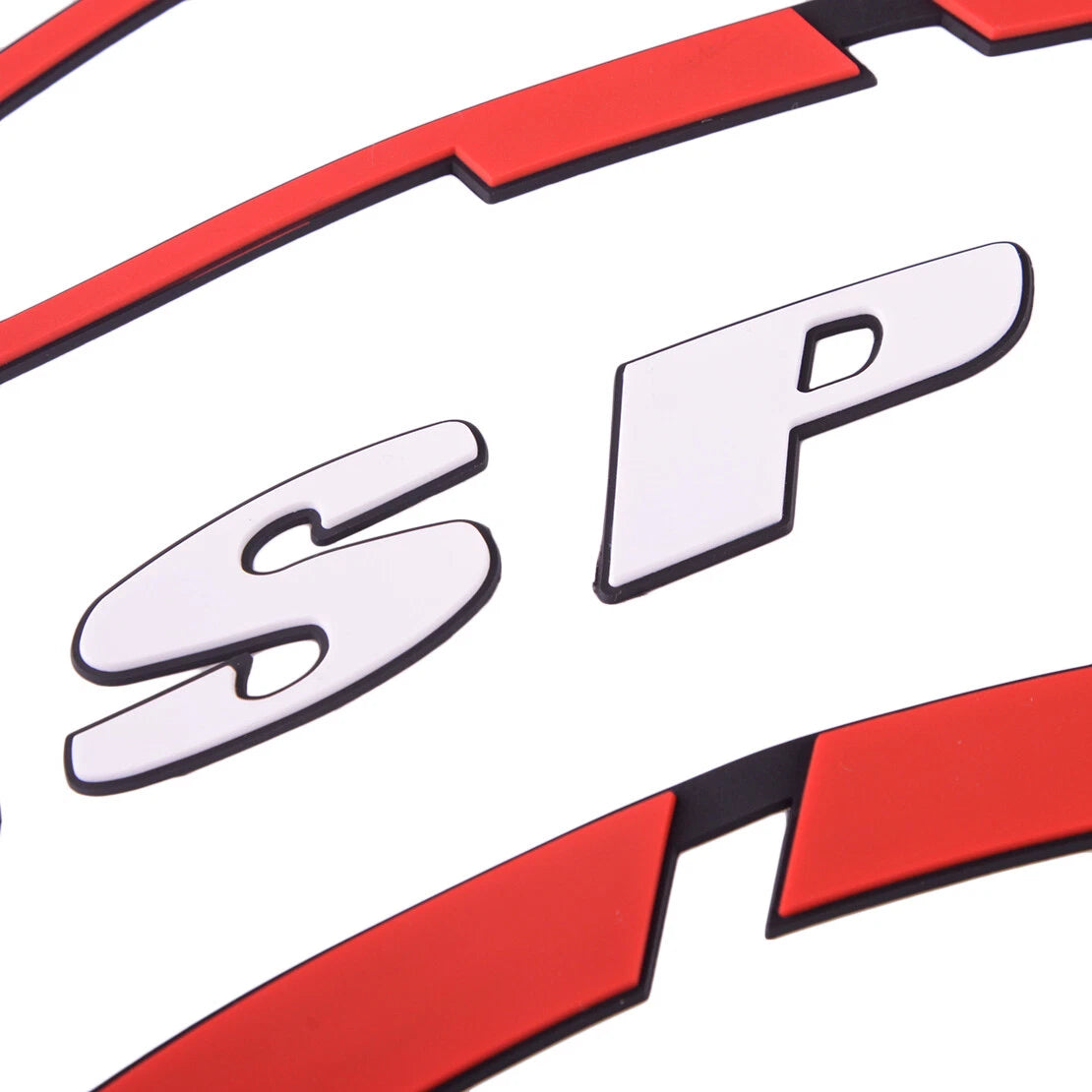 14"-22" Tire Lettering Sticker Decal with Red Stripes for Car Wheel
