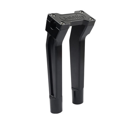 10" Pullback Handlebar Risers Clamp Black for Harley 1" Handlebar (2000-2023)