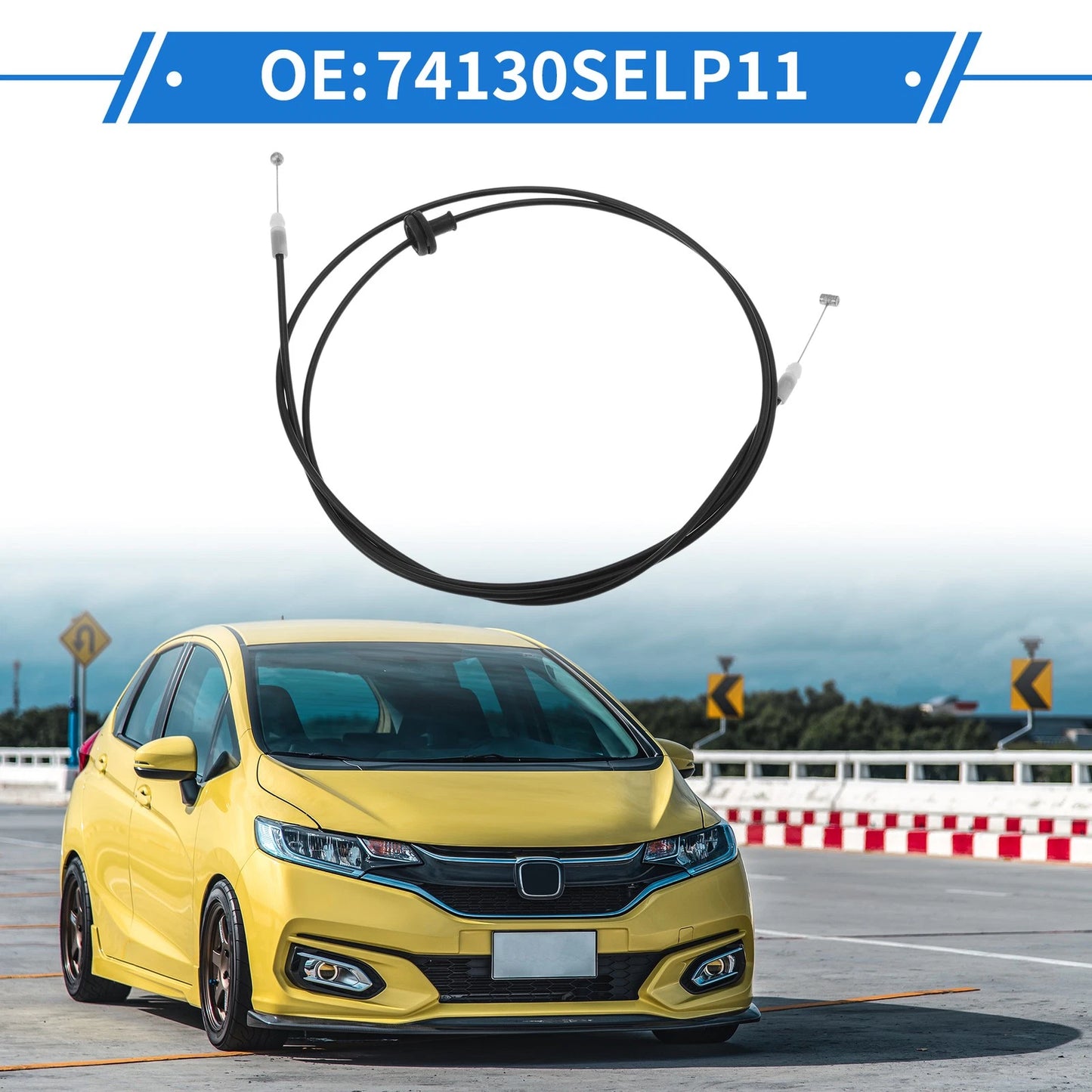 Hood Latch Release Cable for Honda Jazz (2008)