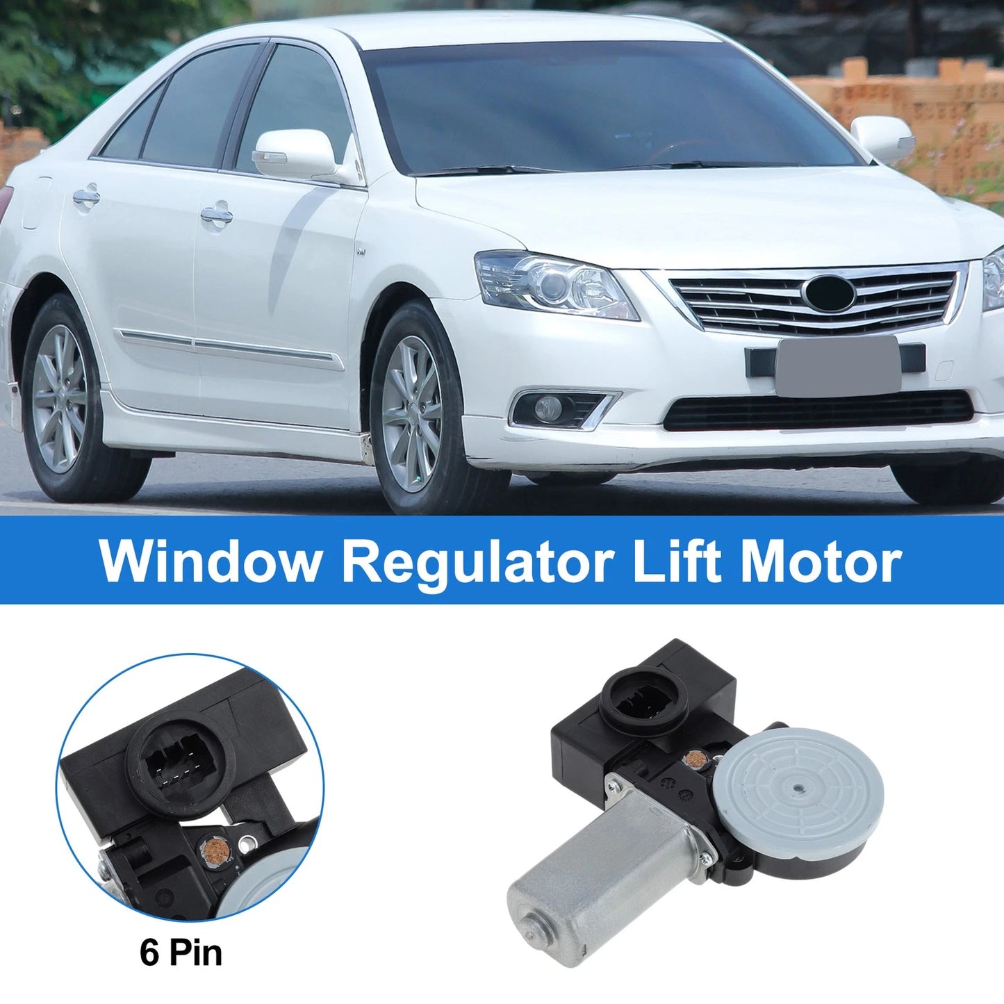 Power Window Regulator Lift Motor for Toyota Camry (2002–2006)