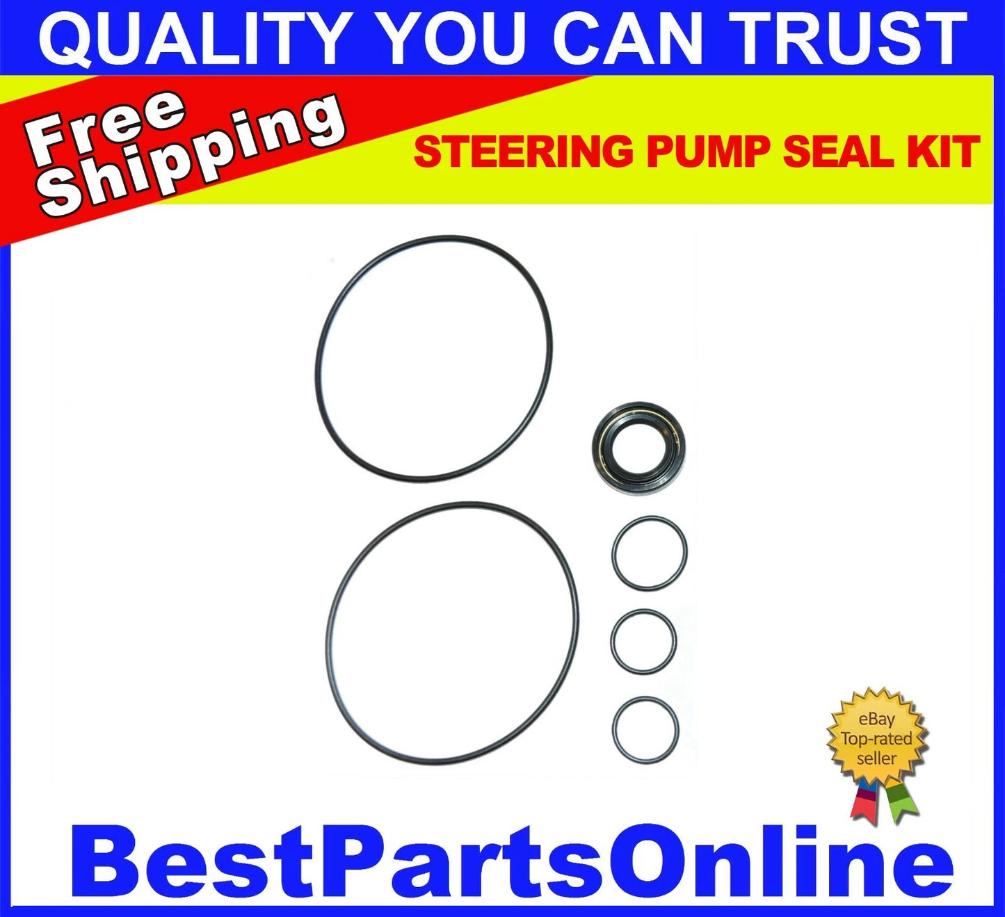 Power Steering Pump Seal for Honda Prelude (79-81)