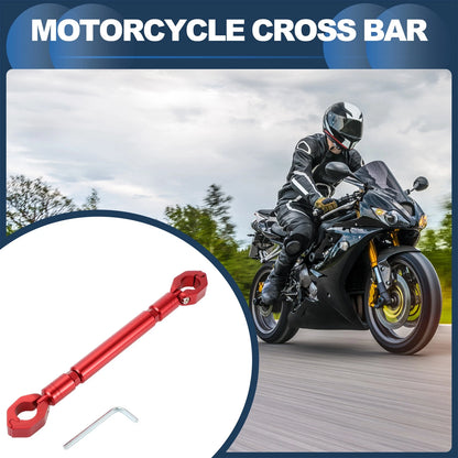 Cross Bar, Handlebars 31cm/12.20in Motorcycle Handlebar Red
