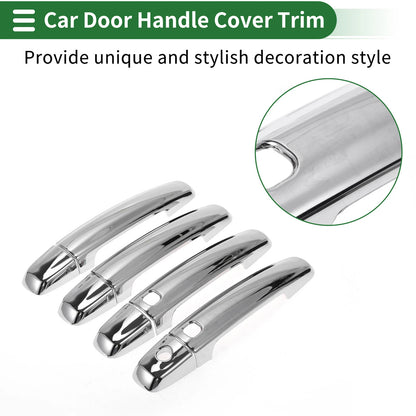 Door Handle Cover Trim for Suzuki Swift Vitara S-CROSS (2012-2018) Silver