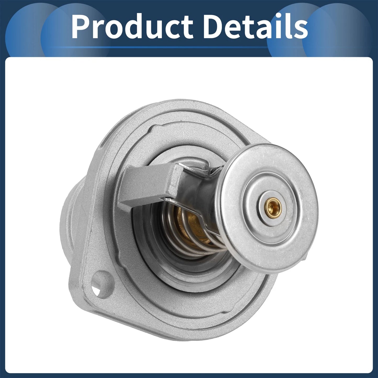 Engine Coolant Thermostat Housing for Ford F-250 F-350 Super Duty (2003-2007)