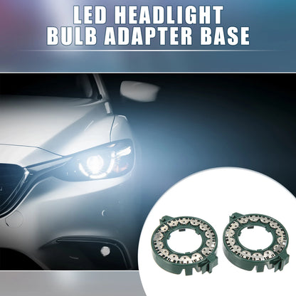 LED Headlight Bulb Holder Adapter D1S D3S D2H for Audi BMW ()