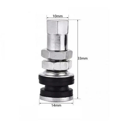 4x TR161 Bolt In Tyre Valve for Car Motorcycle Wheel Rim