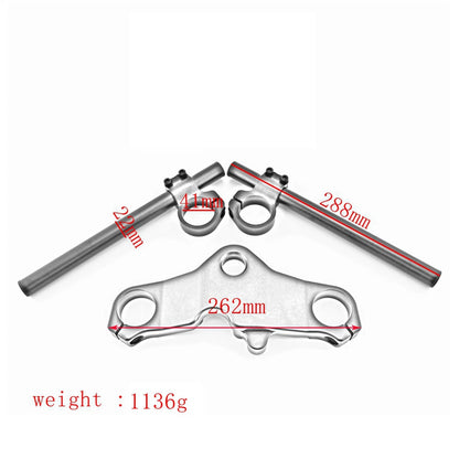 Clip On Handlebar Upper Triple Tree Clamp for Honda CB350 (1968-1973)