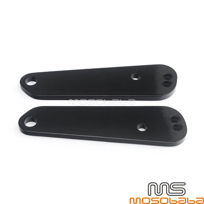 Front Foot Peg Mount Kit for Harley Dyna Low Rider FXDL, Super Glide FXD (93-05)
