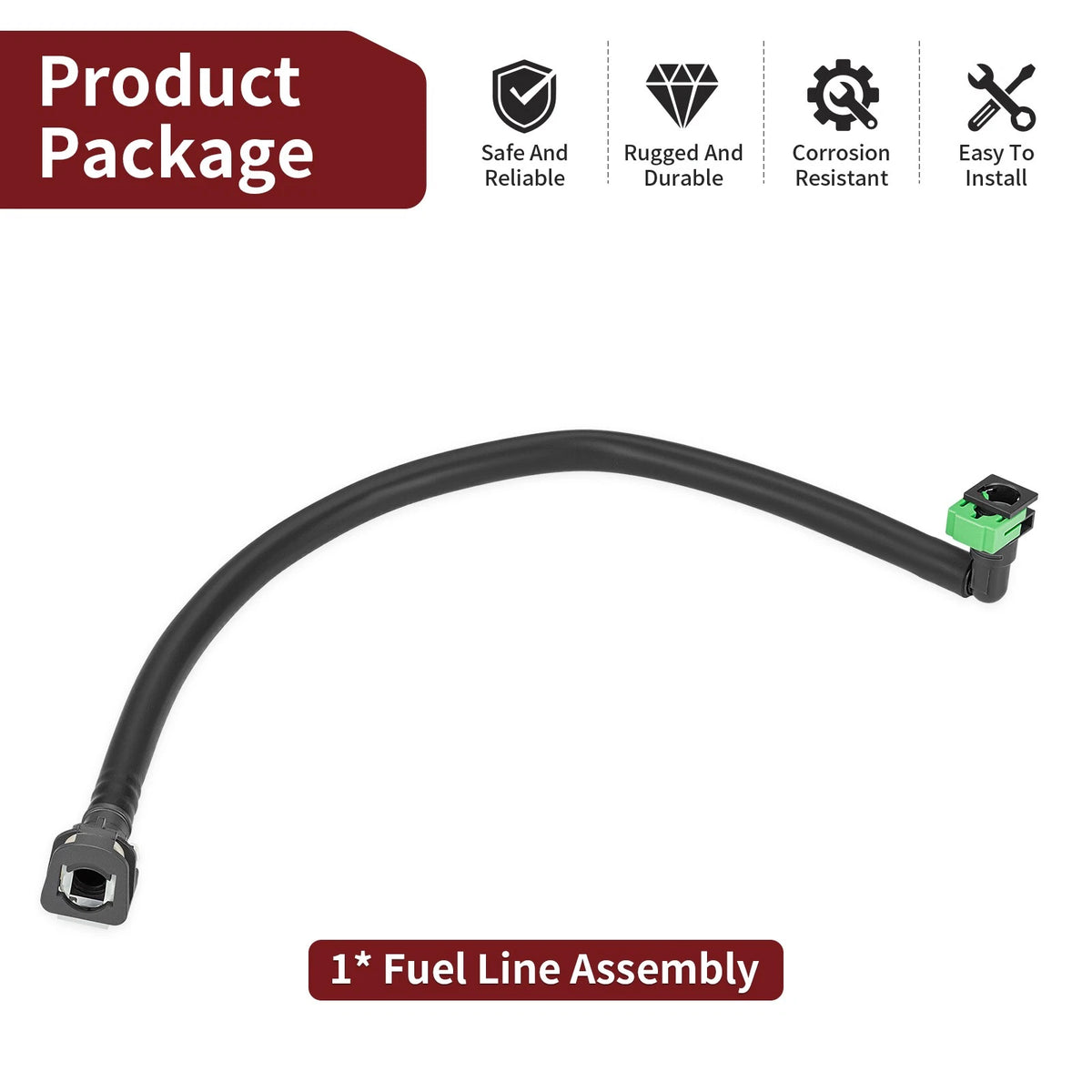 Fuel Line Assembly 2 x for Polaris Ranger XP 800 4x4 (2011–2012)