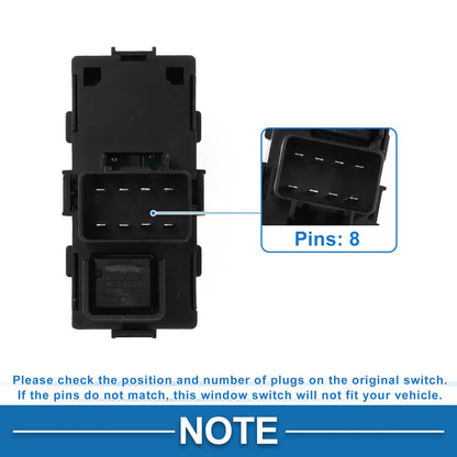 Passenger Side Power Window Switch for Cadillac Escalade ESV EXT