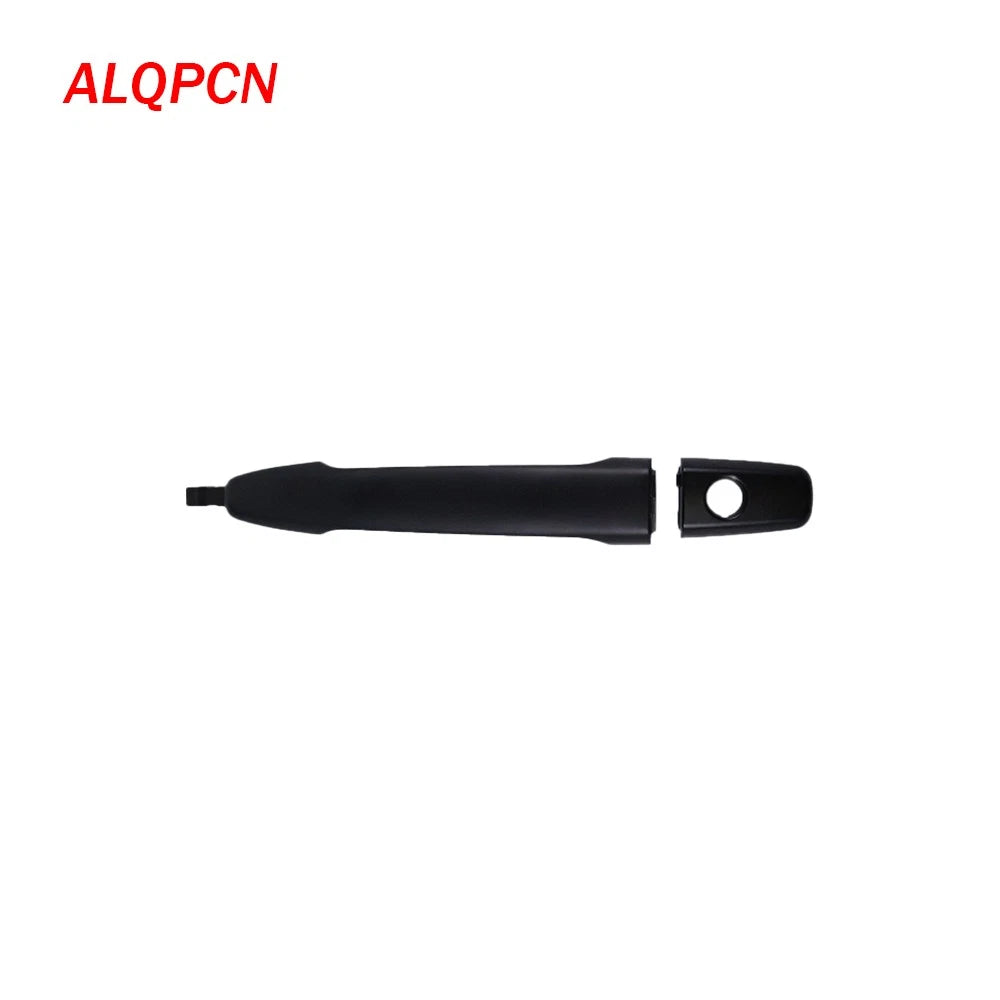 Black Front Left Exterior Door Handle for Mitsubishi Lancer (2008-2015)