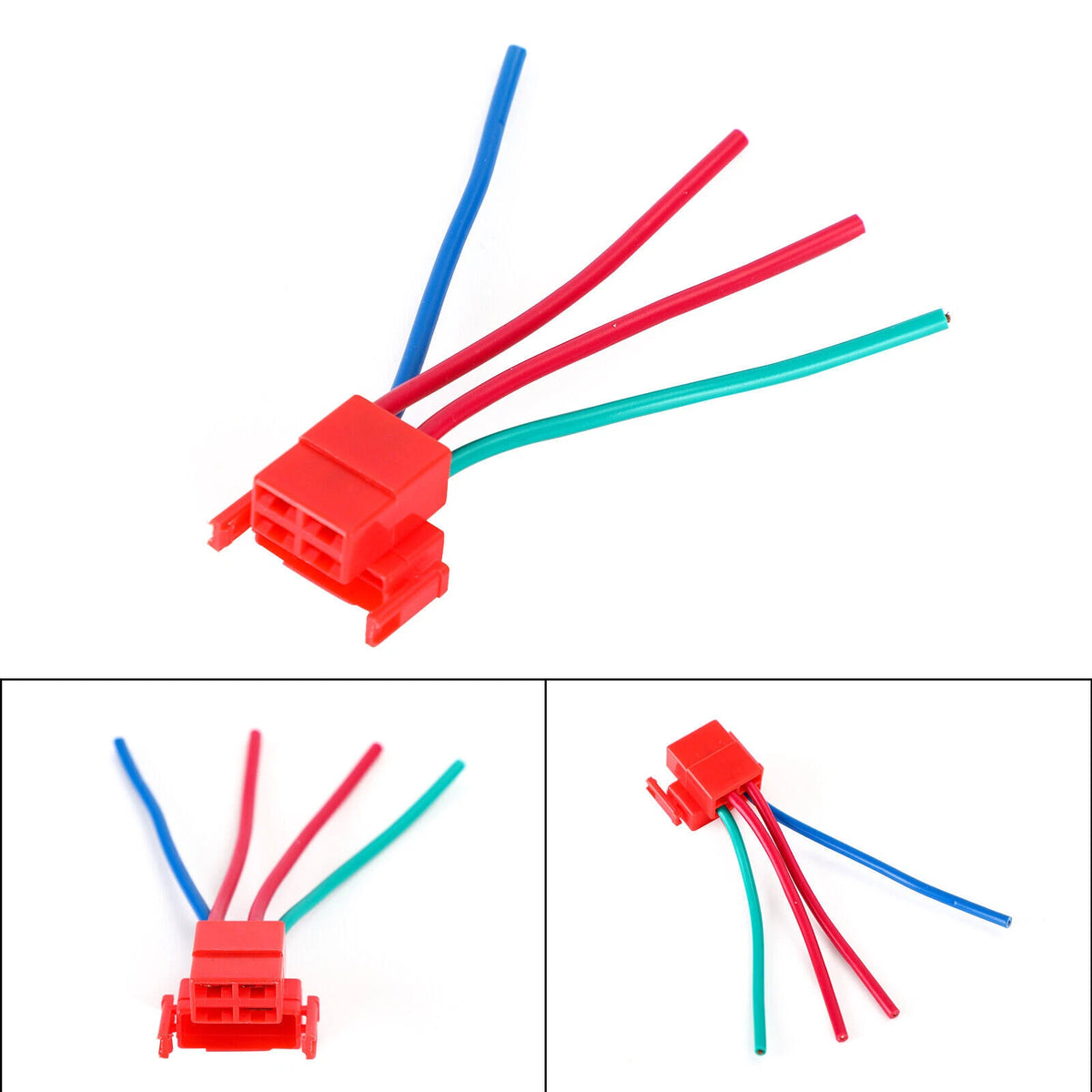 Starter Relay Solenoid Connector for Arctic Cat XC450, Kawasaki KLR650 (2008-2023)