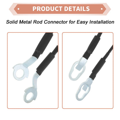 Tailgate Support Cables for Ford Ranger 1983-1992 (2 x Cables)