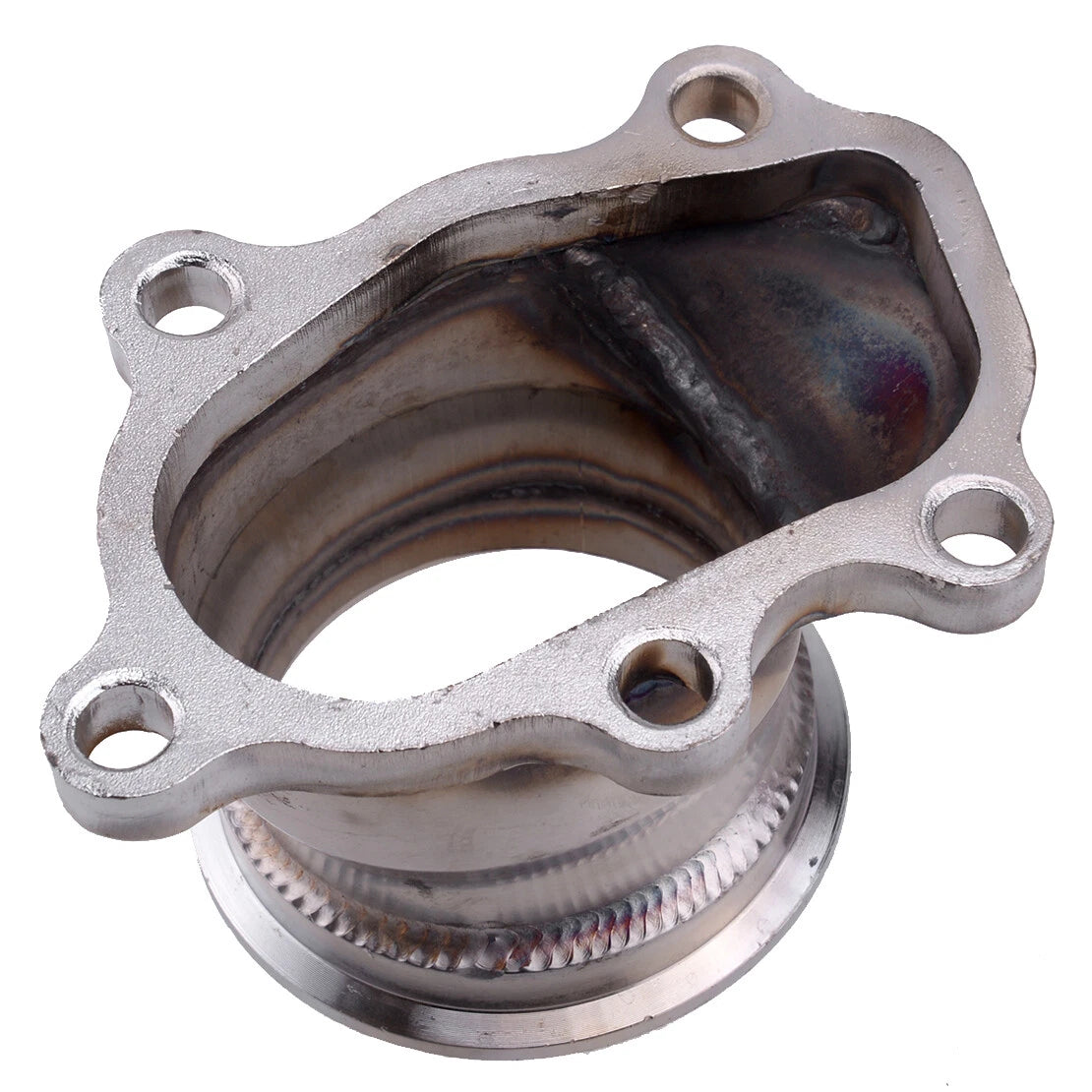 Turbo Downpipe 5 Bolt to 2.5" V Band Flange Adapter for GT25 GT28 T25 T28s