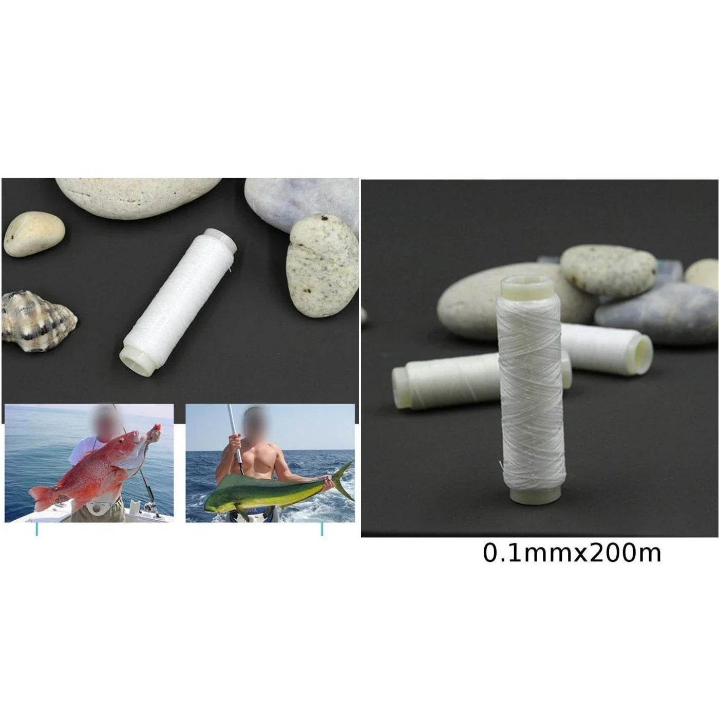 Fishing Line 0.10-0.50mm Nylon for Various Fishing Trips