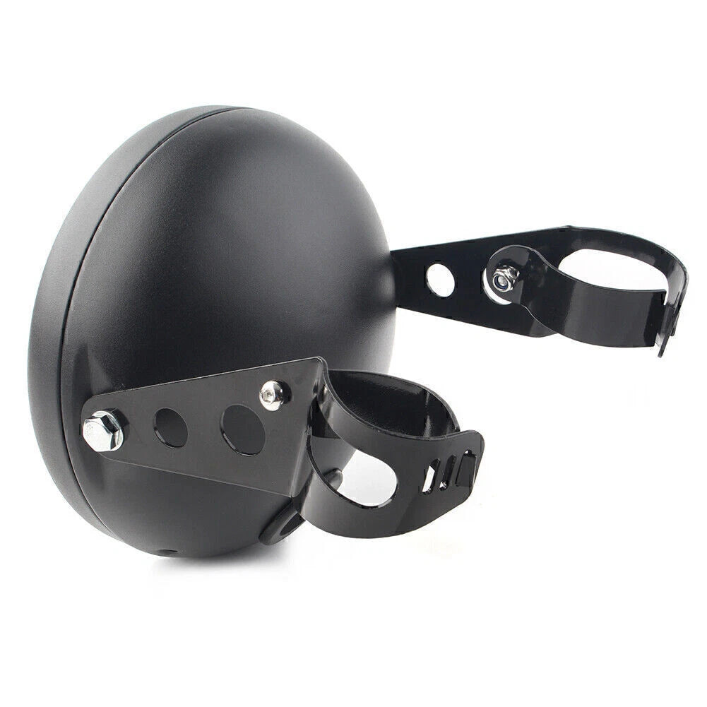 7-Inch Retro LED Headlight Shell & Mount Bracket for Harley Motorcycle