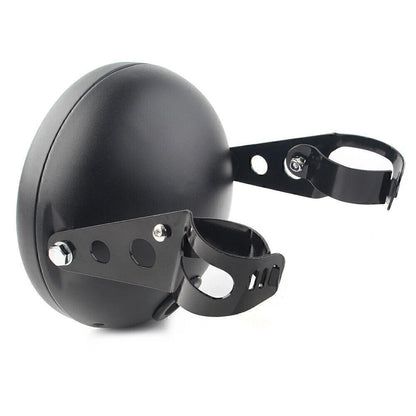7-Inch Retro LED Headlight Shell & Mount Bracket for Harley Motorcycle