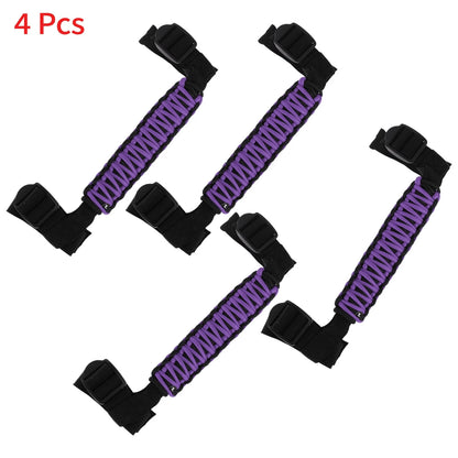 Roll Bar Grab Handles for Jeep Wrangler 2024-2025 - Purple