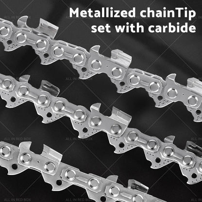 12" Tungsten Carbide Chainsaw Chain Blade 3/8"LP 45 DL for Craftsman