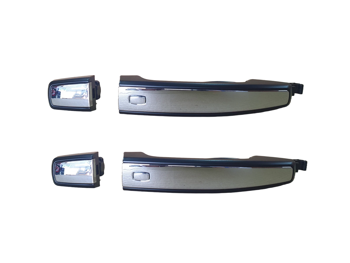 2 x Rear LH+RH Chrome Outer Door Handle RFID for Holden Cruze (2009–2016)
