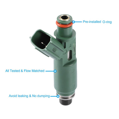 4 x Fuel Injectors for Toyota Corolla 1.8L (1999–2006)