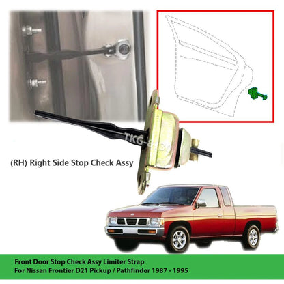 Right Front Door Stop Check Limiter for Nissan Frontier D21 (1987-1995)