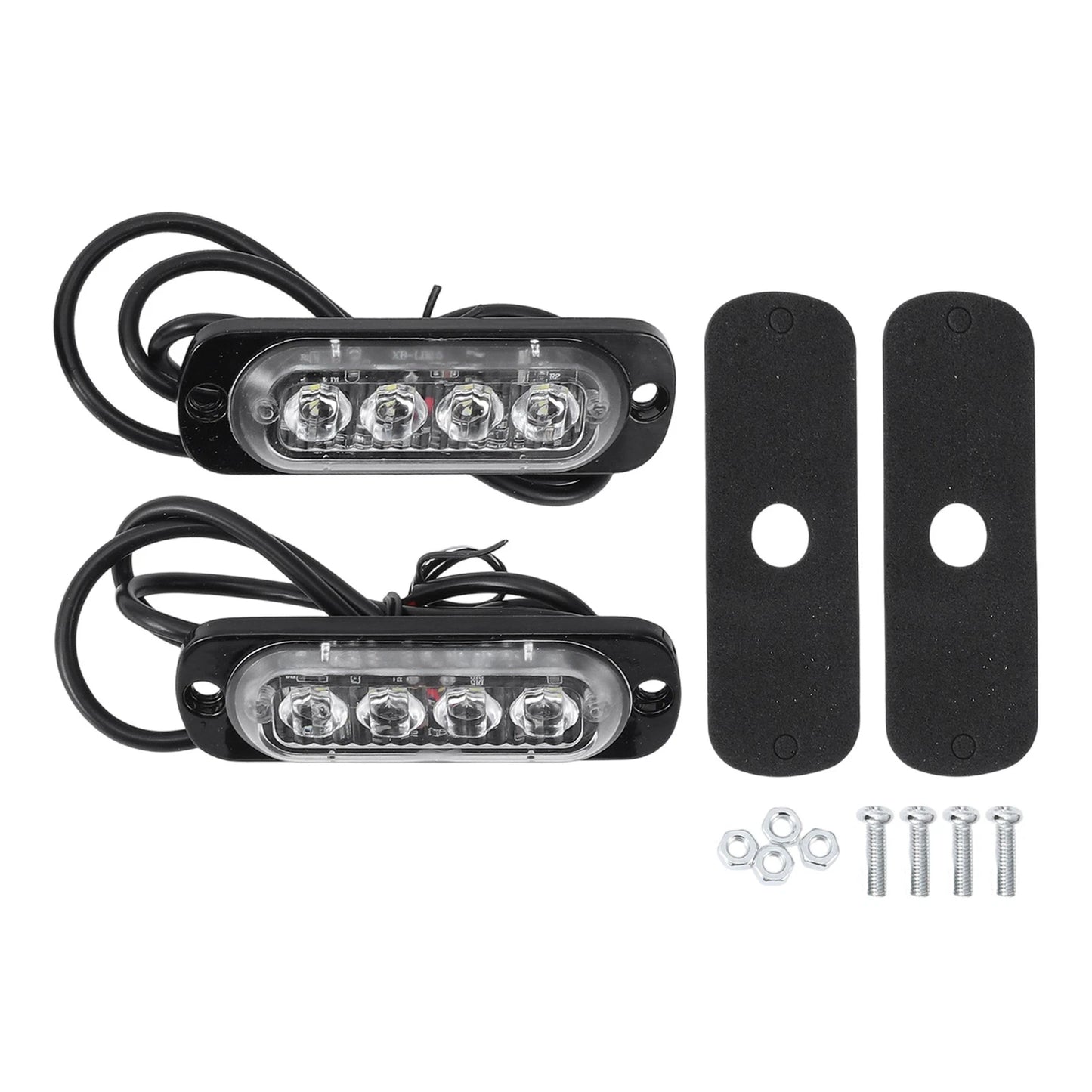 License Plate Light 2 x LED Tag Lamp for Car Motorcycle