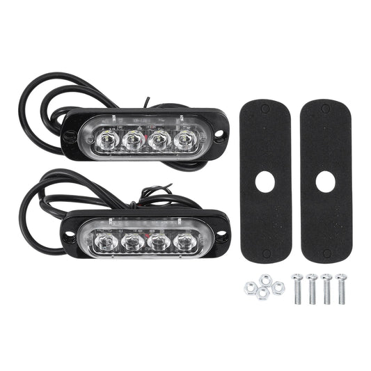 License Plate Light 2 x LED Tag Lamp for Car Motorcycle