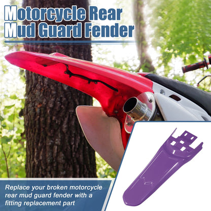 Rear Tail Mud Guard Fender for Sur Ron Light Segwa Purple