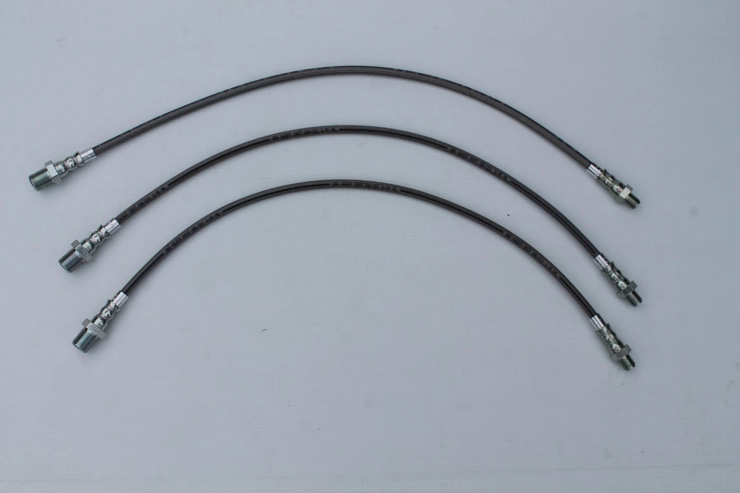 Braided Brake Hose Set (3 Hoses) for Dodge AT4-114 & AT4-300 Series