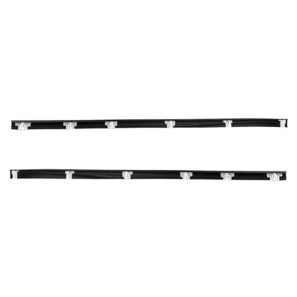 For Mazda B2000 B2200 B2600 2D 1985-98 Pair Outer Weatherstrip Door Belt Rubber