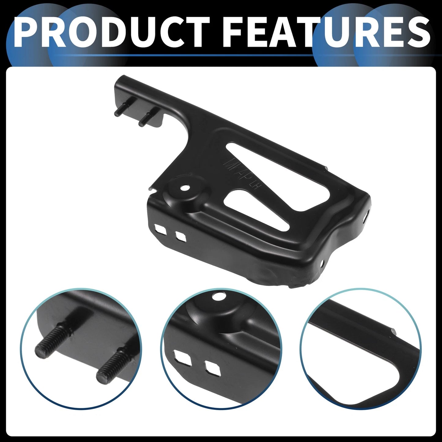 Left Front Bumper Support Bracket for Toyota Tacoma (2015-2022)